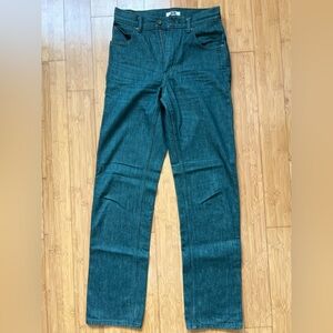 Teal Denim Jeans